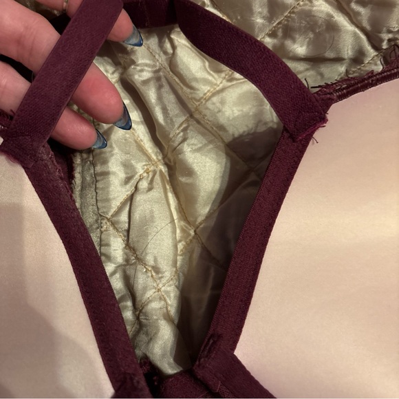 Victoria's Secret Very Sexy Push Up Bra Size 38DD Front Close Lace Racerback - Picture 5 of 10